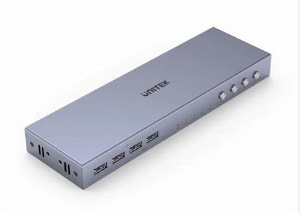 Bộ gộp HDMI 4 vào 1, switch hdmi chính hãng Unitek mã V306A giá tốt cho 4 thiết bị vào 1 màn hình